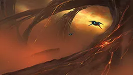 Animated Concept Art: Lava Planet Thumbnail Image